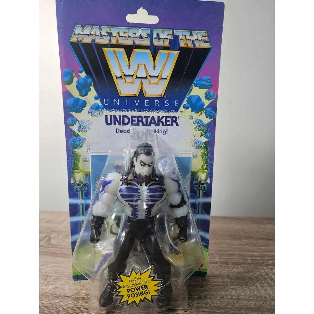 Mattel Masters of the WWE Universe Undertaker Action Figure Glow Skeleton GLF34